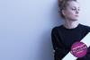 Young woman looking pensive