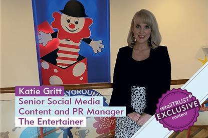 Senior social media, content and PR manager Katie