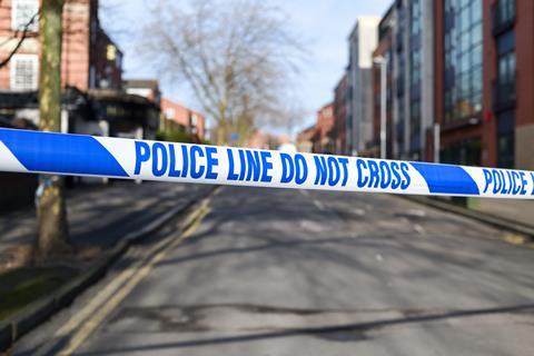 Critical incident police tape